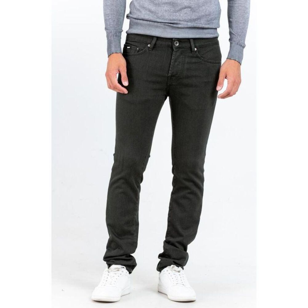 Gas Cotton Skinny Jeans Men Green Bottoms
